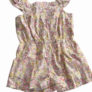 Janie and Jack Floral Romper 18-24M NWT